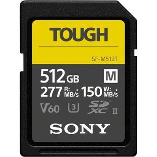 Карта пам'яті Sony 512 GB SDXC UHS-II U3 V60 TOUGH SFM512T.SYM OPT-0832 фото
