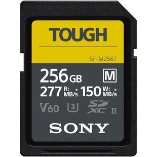 Карта пам'яті Sony 256 GB SDXC UHS-II U3 V60 TOUGH SFM256T.SYM OPT-0833 фото